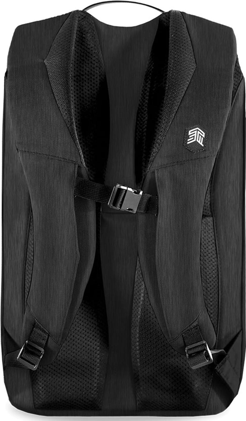 STM Myth rugzak 18L - Magnet Black 16" Polyester Zwart