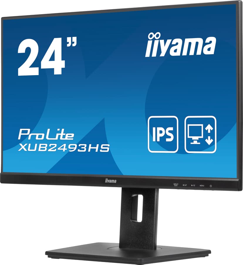 iiyama Prolite Xub2493hs-b6 24" Fhd Ips 16:9 #nl 23.8" 1920 x 1080pixels IPS 16:9 100Hz