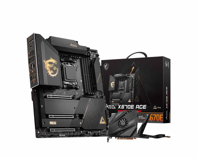 MSI MEG X670E ACE Socket AM5 E-ATX Hovedkort