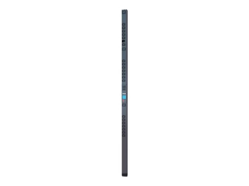 APC Rack PDU, Metered-by-Outlet, ZeroU, 16A, 230V, (21x) C13 & (3x) C19, IEC 309 16A stekker