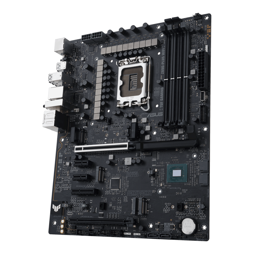 ASUS TUF Gaming Z890-Plus WIFI LGA 1851 ATX Moderkort ASUS TUF Gaming Z890-Plus WIFI LGA 1851 ATX Moderkort