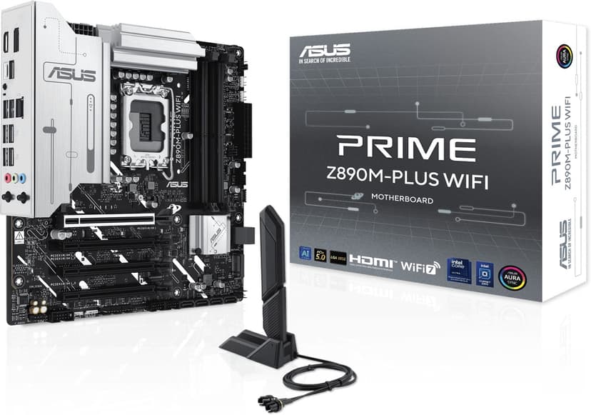 ASUS Prime Z890M-Plus WIFI LGA 1851 Micro-ATX Hovedkort