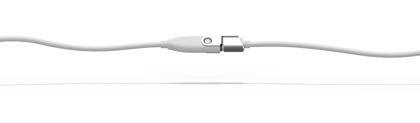 Logitech Rally Mic Pod Extension Cable 10m Off-white