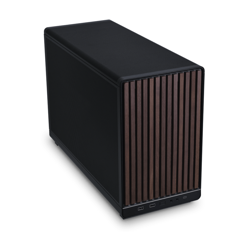Lian-Li A3 mATX Mini Tower Sort, Træ