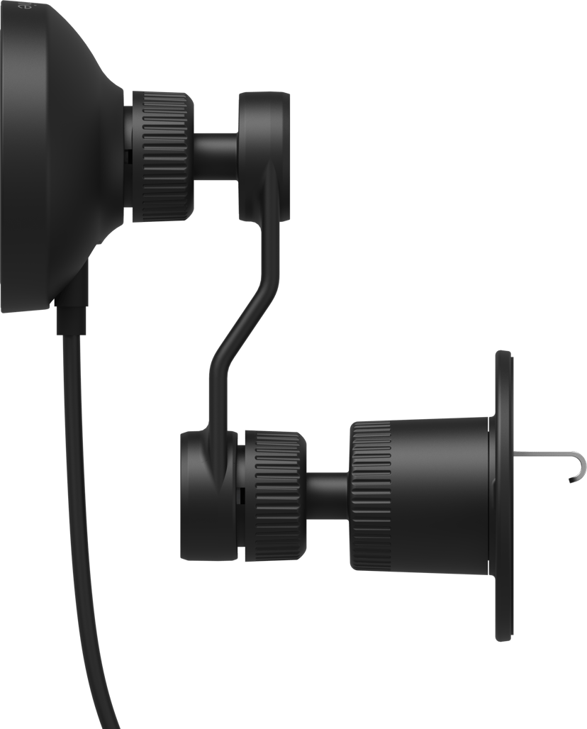 Mophie Snap+ Wireless Charging Ventmount Qi2 Musta
