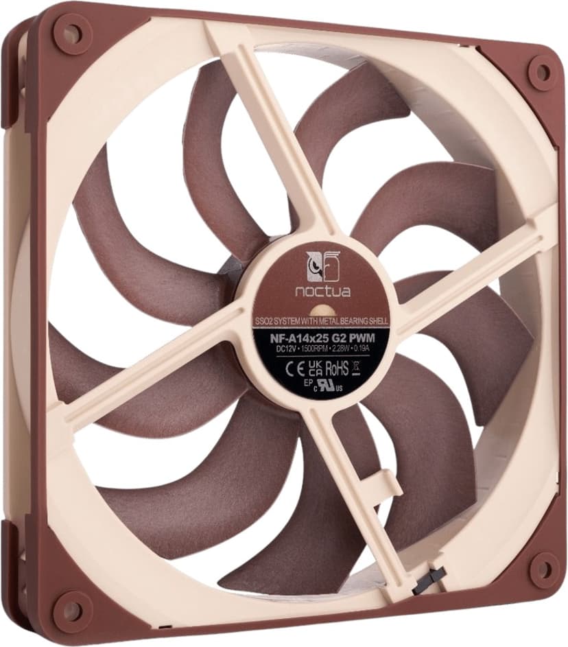 Noctua NF-A14X25 G2 PWM Premium 140X25MM Vifte