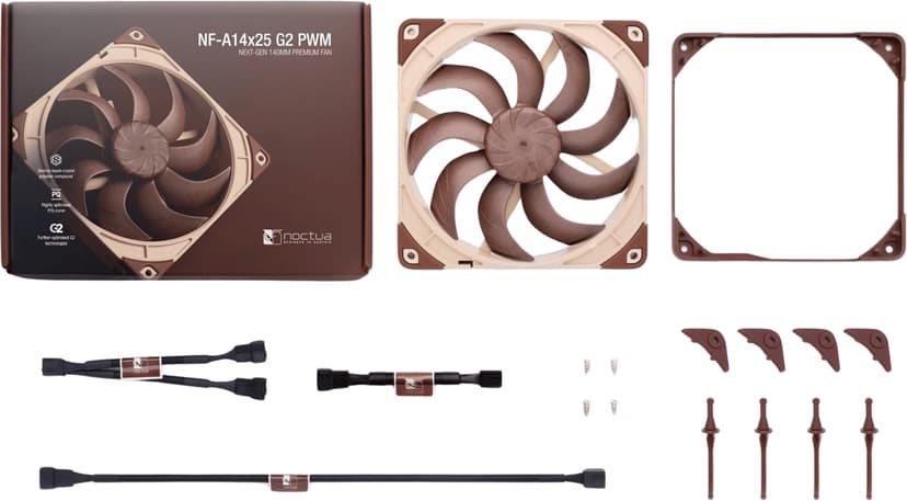 Noctua NF-A14X25 G2 PWM SX2-PP Premium 140X25MM Tuuletin