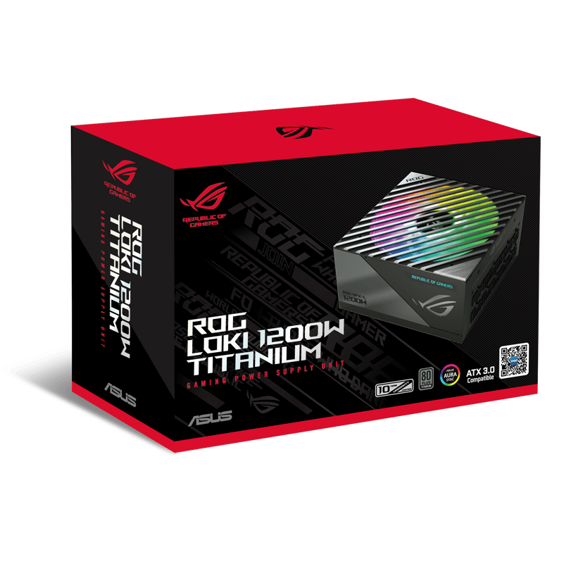 ASUS Loki 1200W SFX-L 80 PLUS Titanium Strømforsyning