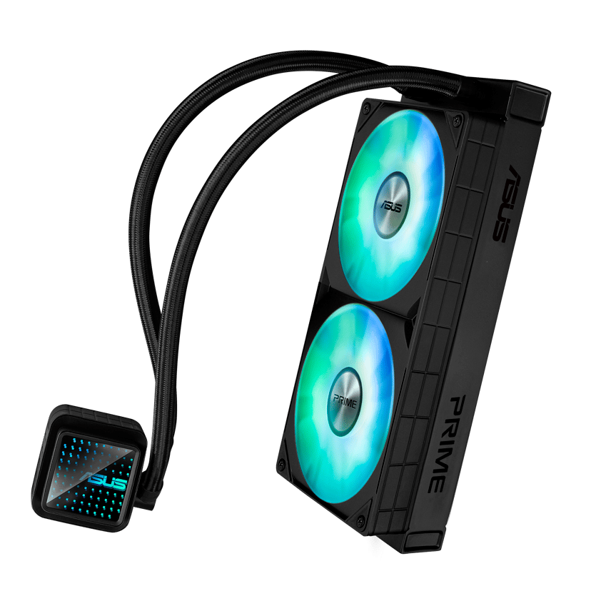 ASUS Prime LC 240 A-RGB AiO væskekøler Sort