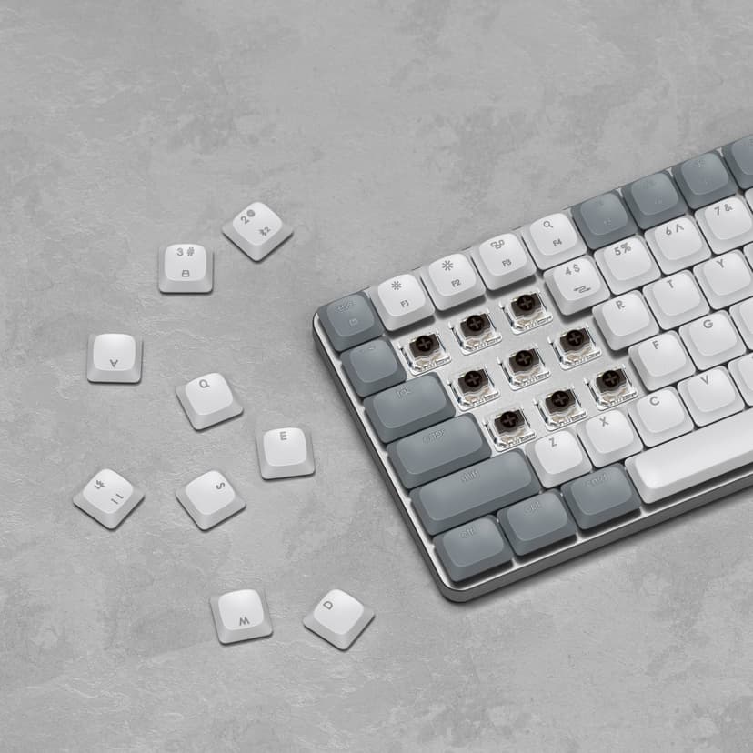 Satechi SM1 Slim Mechanical Keyboard Trådbunden och trådlös Nordisk