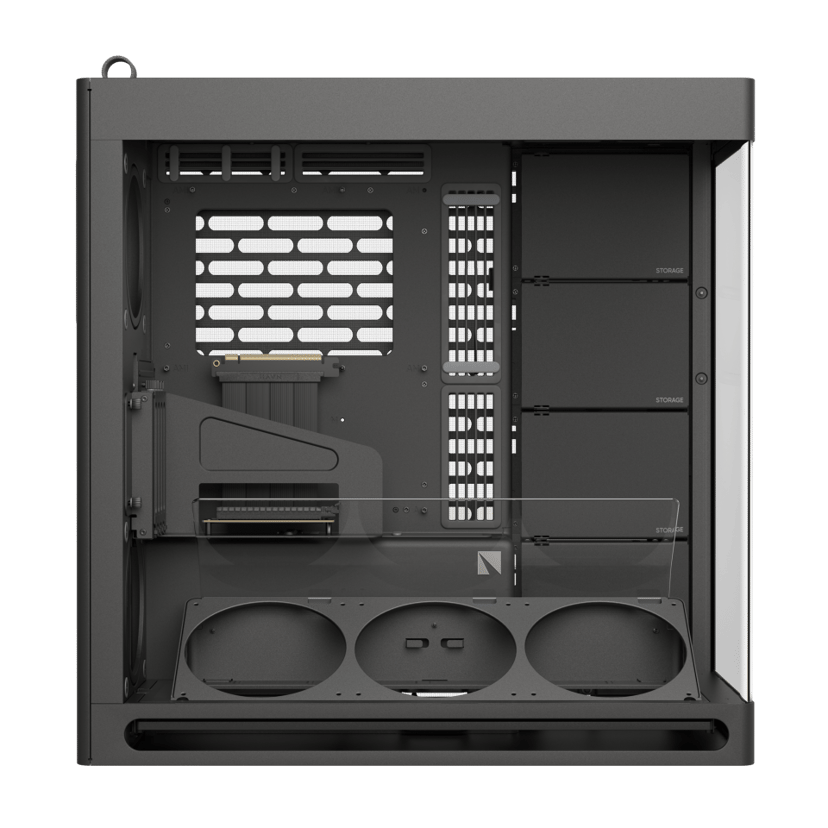 HAVN HS 420 VGPU Midi Tower Musta