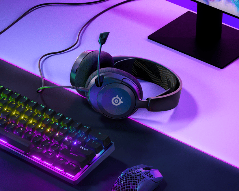 Steelseries Arctis Nova 1 Stereo Musta