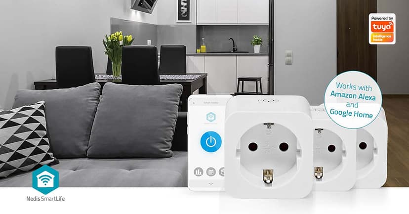 Nedis SmartLife Smart Plug WiFi 3-Pack