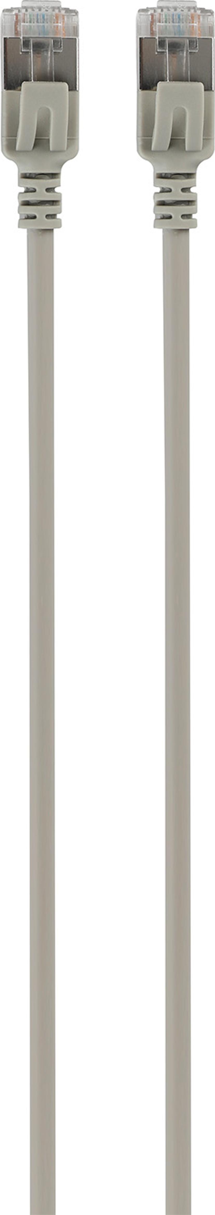 Prokord Slim Network cable / Patch cord LSZH RJ-45 Cat 6A 2.5m Grå