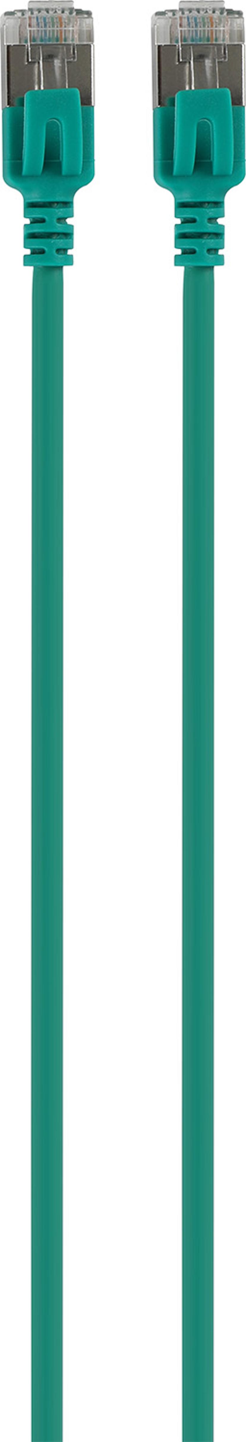 Prokord Slim Network cable / Patch cord LSZH RJ-45 Cat 6A 2m Grøn