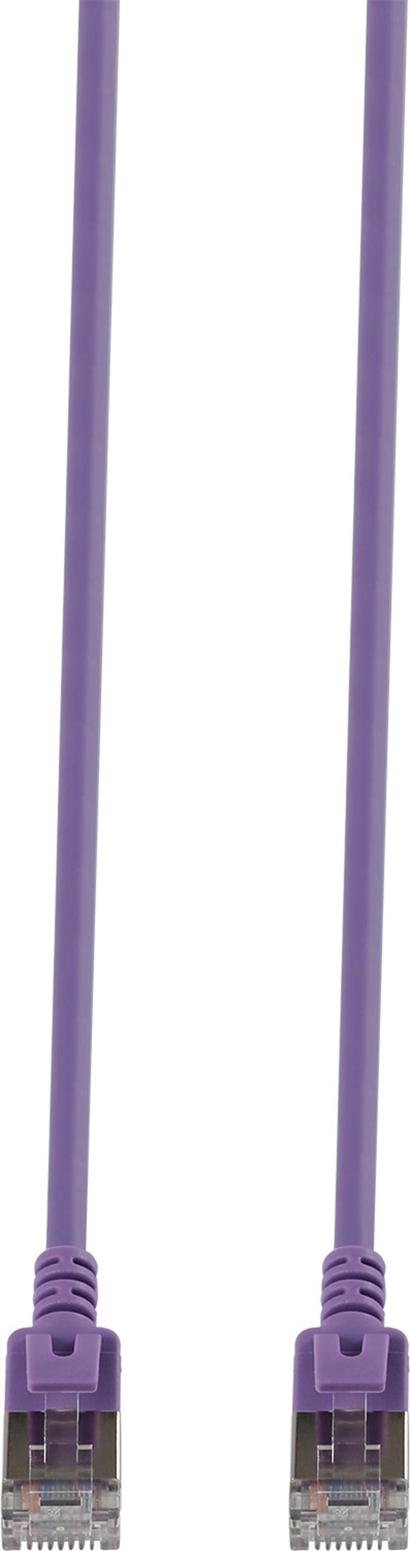 Prokord Slim Network cable / Patch cord LSZH RJ-45 Cat 6A 5m Purppura