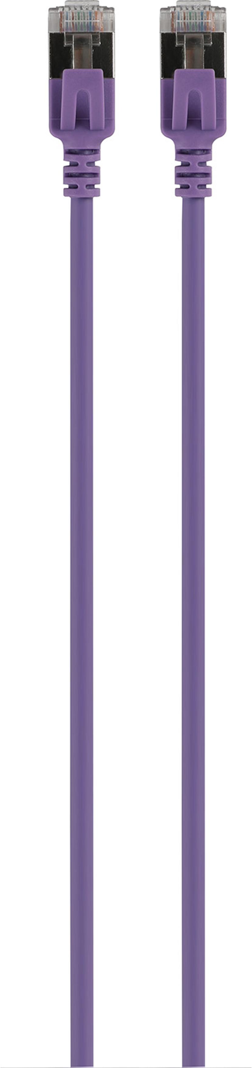Prokord Slim Network cable / Patch cord LSZH RJ-45 Cat 6A 5m Purppura