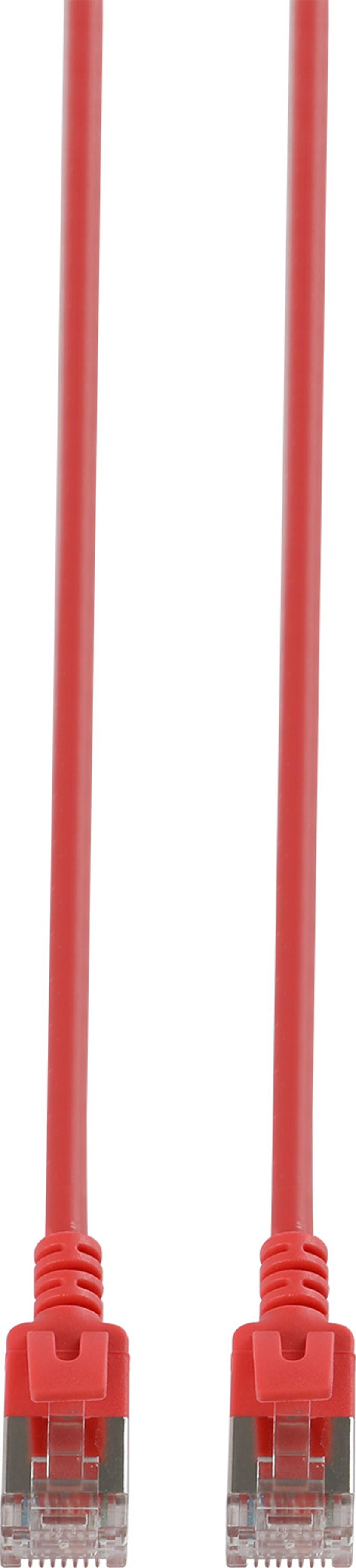 Prokord Slim Network cable / Patch cord LSZH RJ-45 Cat 6A 5m Röd