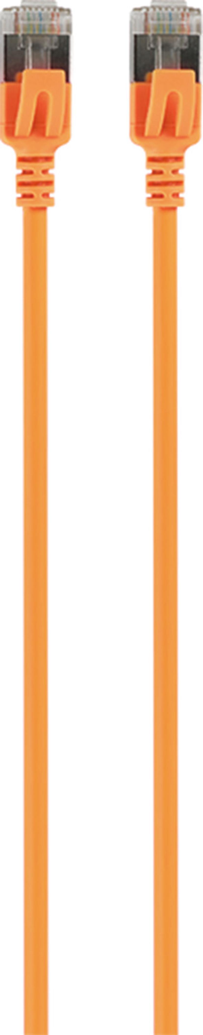 Prokord Slim Network cable / Patch cord LSZH RJ-45 Cat6a 1.5m Oransje