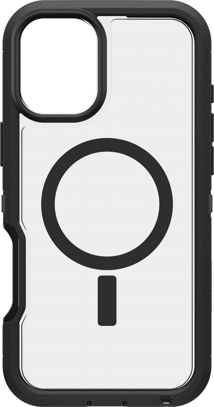 Otterbox Defender XT iPhone 16 Plus Läpinäkyvä, Musta