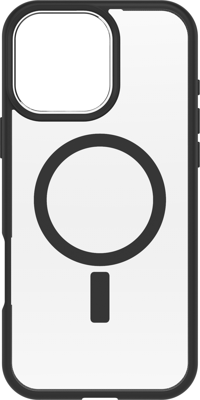 Otterbox React Magsafe iPhone 16 Pro Max Gjennomsiktig, Svart