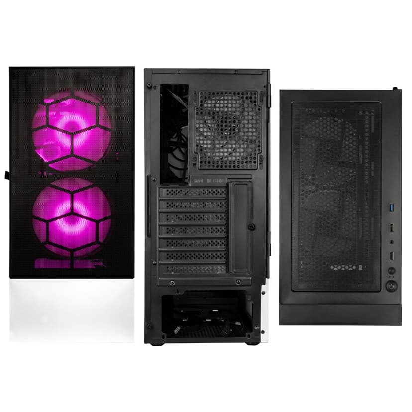 Kolink OBSERVATORY MX Midi Tower Sort, Hvit Midi Tower Hvit, Svart