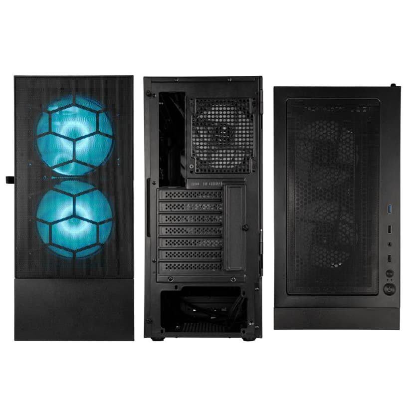 Kolink OBSERVATORY MX Midi Tower Sort Midi Tower Svart