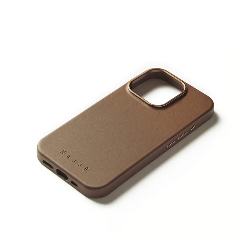Mujjo Leather Case iPhone 16 Pro Max Rusketus