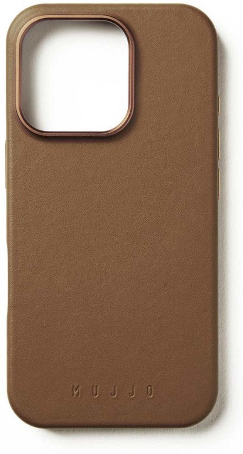 Mujjo Leather Case iPhone 16 Pro Rusketus