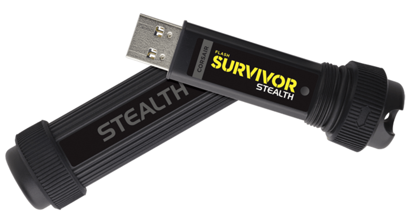 Corsair Flash Survivor Stealth 1000GB USB-A Svart