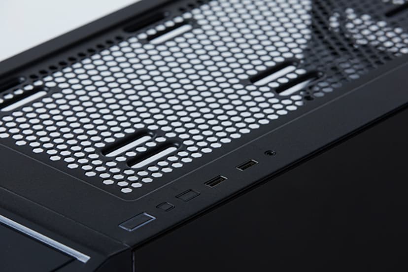 Lian-Li Lancool 215 Midi Tower Transparant, Zwart