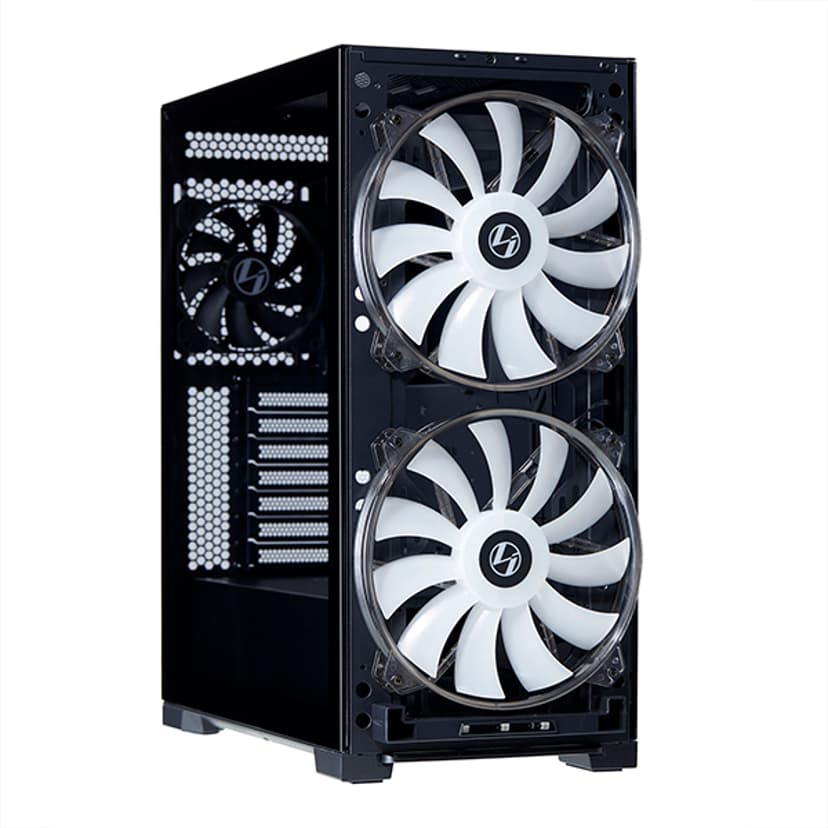 Lian-Li Lancool 215 Midi Tower Transparant, Zwart