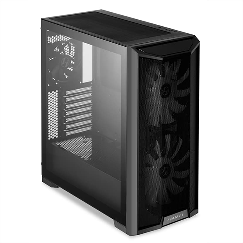 Lian-Li Lancool 215 Midi Tower Transparant, Zwart