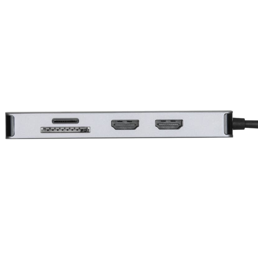 Targus DOCK423EU dockingstation Ledningsført USB 3.2 Gen 1 (3.1 Gen 1) Type-C Sølv USB-C 3.2 Gen 1 (3.1 Gen 1)