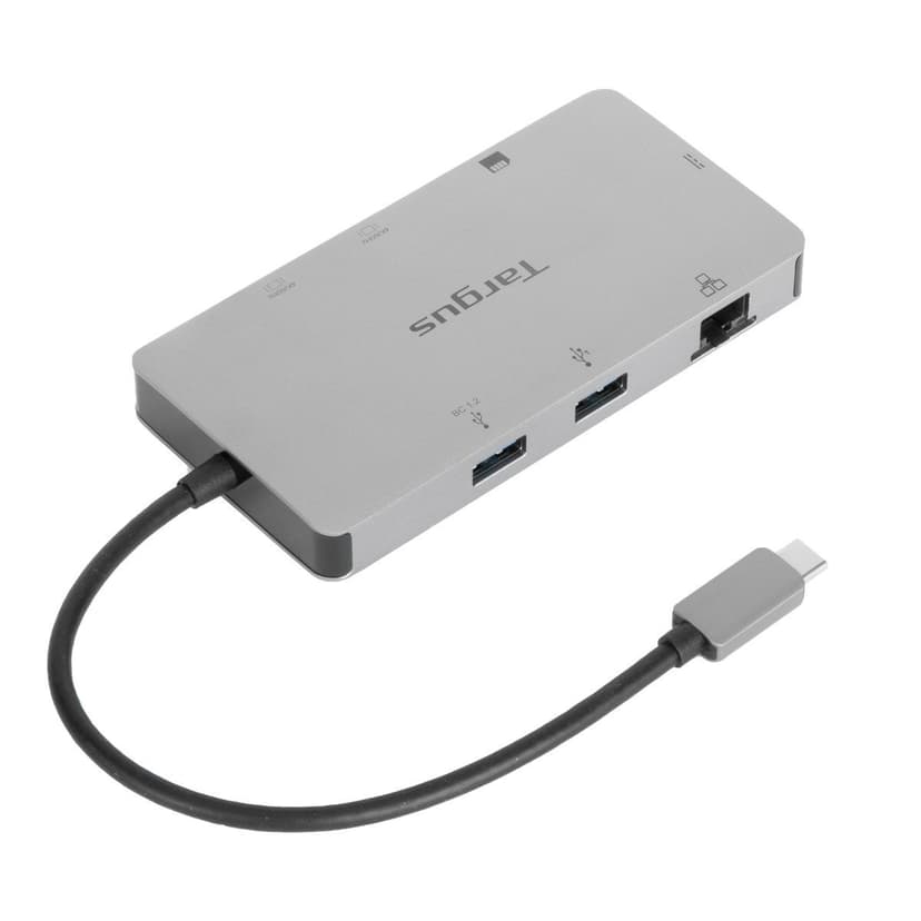 Targus DOCK423EU kannettavien tietokoneiden telakka ja porttitoistin Langallinen USB 3.2 Gen 1 (3.1 Gen 1) Type-C Hopea USB 3.2 Gen 1 (3.1 Gen 1) Type-C