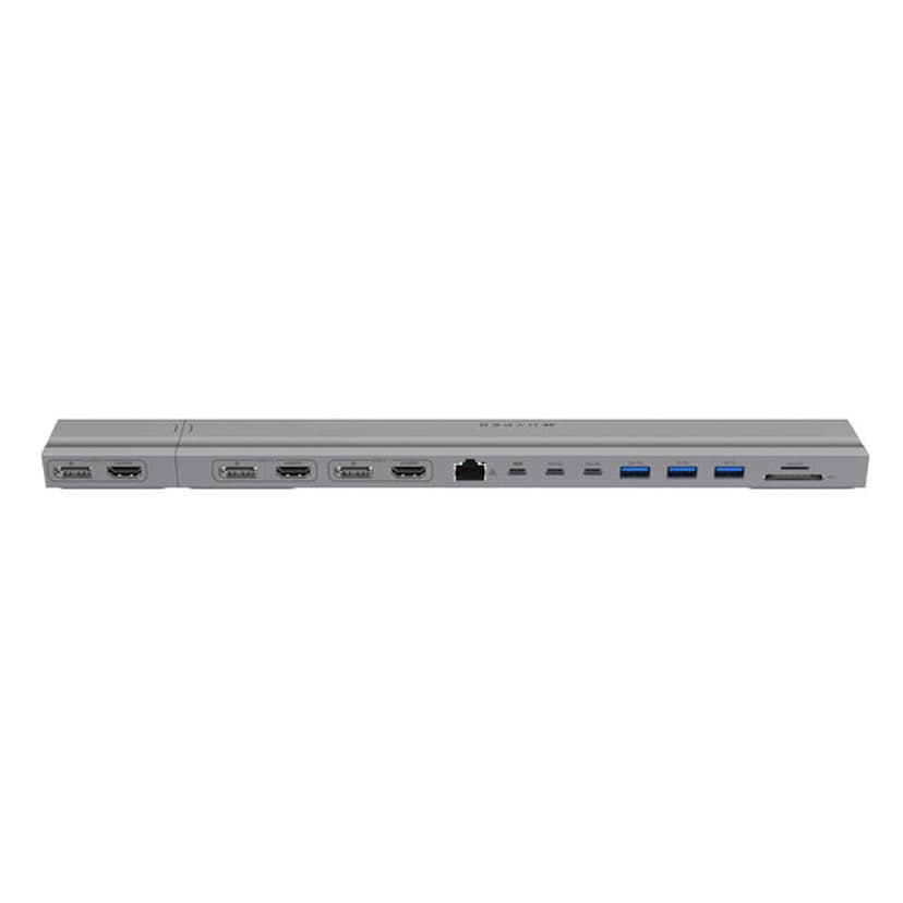 Hyper Targus HyperDrive 4K 2 x USB 3.2 Gen 2 (3.1 Gen 2) Type-C Silver 2 x USB-C 3.2 Gen 2 (3.1 Gen 2)