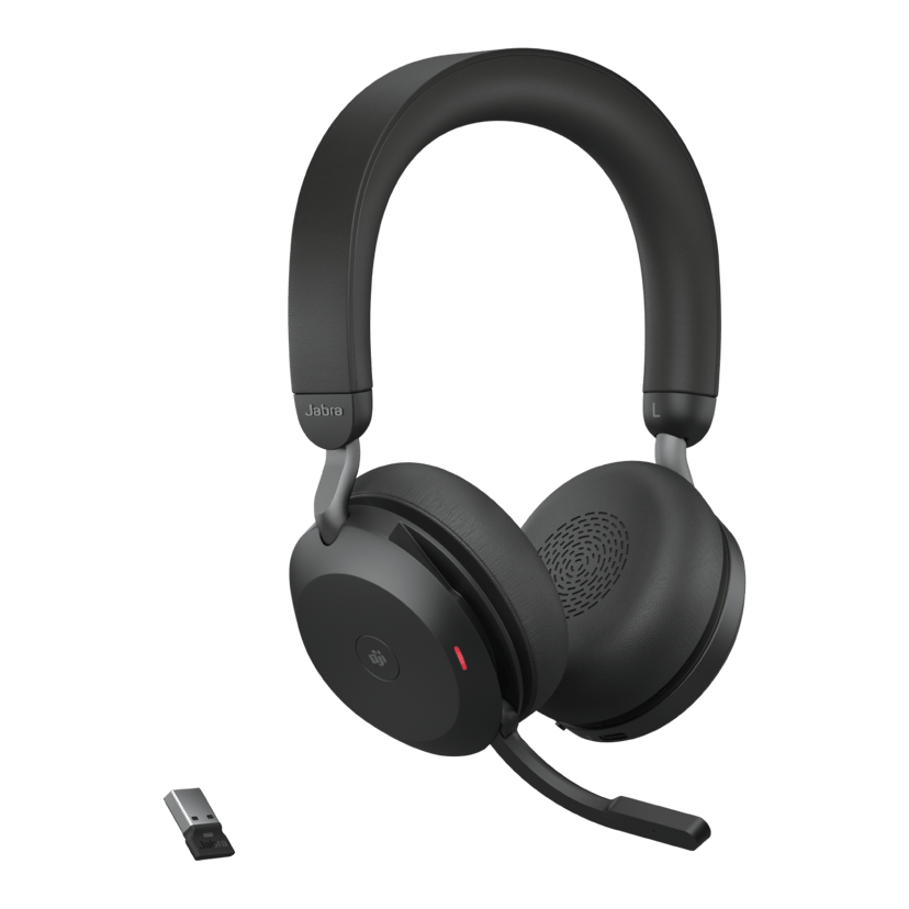 Jabra Evolve2 75 Stereo USB-A Microsoft Teams Svart