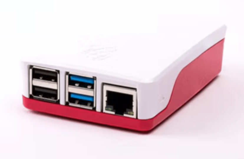Raspberry Pi 4 Case - Red/White for RPI 4