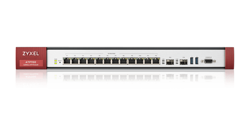 Zyxel Nebula ZyWALL ATP700 Brandvägg (med 1 år Security Pack)