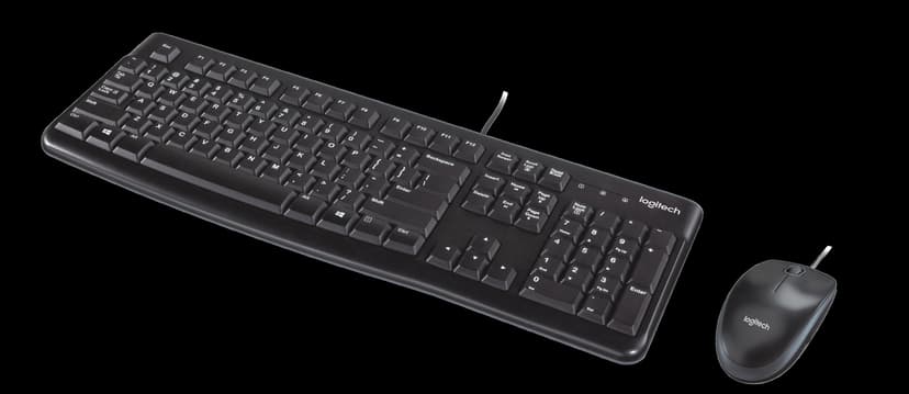 Logitech Desktop MK120 Kablet US International