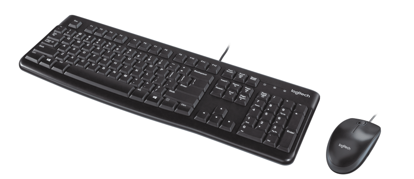 Logitech MK120 Desktop Bedraad US International
