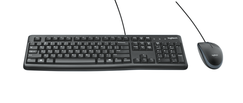Logitech MK120 Desktop Bedraad US International