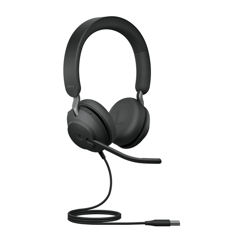 Jabra Evolve2 40 SE USB Type-A Microsoft Teams Zwart