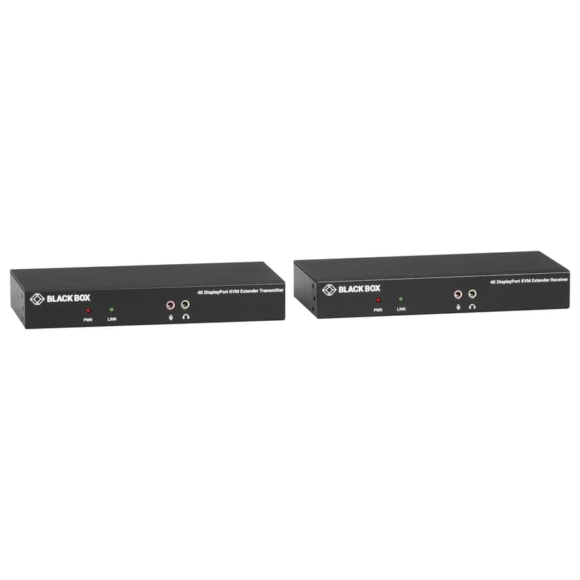 Black Box KVX KVM Extender Over CATX - 4K DP Audio USB