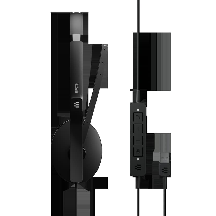 EPOS ADAPT 160 II Stereo USB-A UC Svart