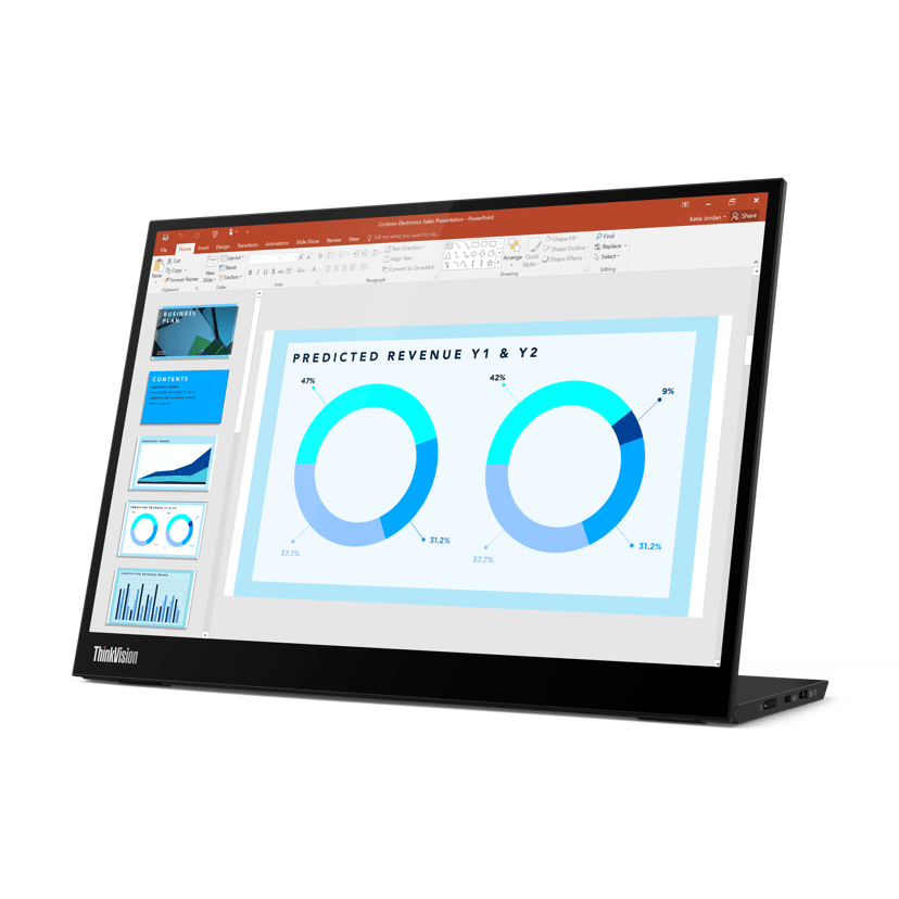 Lenovo ThinkVision M14d 14" 2240 x 1400pixels IPS 16:10 60Hz