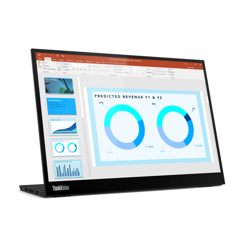 Lenovo ThinkVision M14d 14" 2240 x 1400pixels IPS 16:10 60Hz