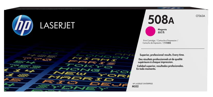 HP Toner Magenta 508A 5K - CF363A