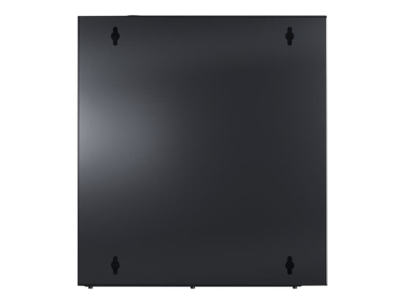 APC NetShelter WX Veggmontert Kabinett 13U med Glassdør - Svart Veggmontert Rack