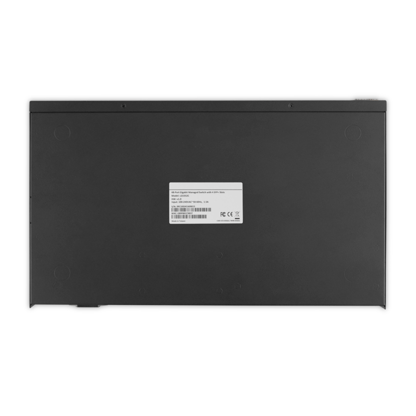 Linksys 48-portars administrerad Gigabit-nätverksswitch med 4 x 10 G SFP+ fack för upplänk
